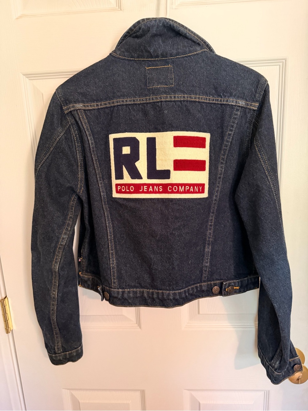 Ralph Lauren Dark Indigo Denim Jean Jacket
